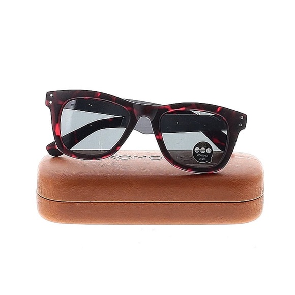 KOMONO Allen Tortoise Silver Sunglasses (NEW) ? Red main image 5